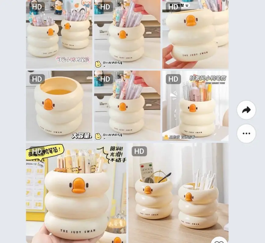 ĐỰNG BÚT MỎ VỊT