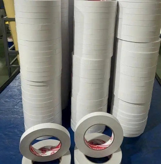 băng keo hai mặt trắng 24mm-6.8m