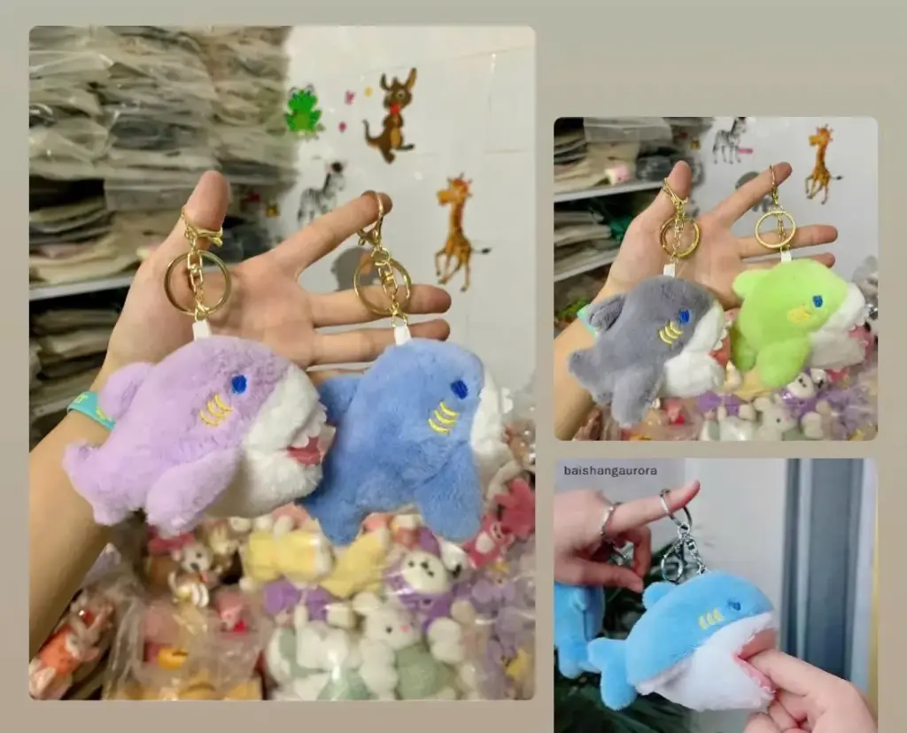 MÓC KHOÁ CÁ MẬP