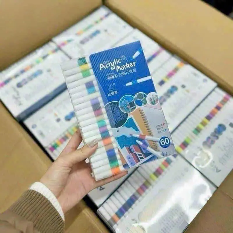 HỘP MÀU ACRYLIC 60M