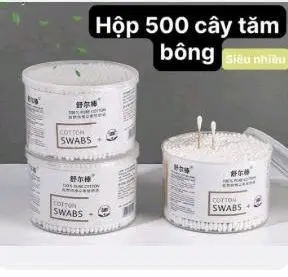 HỘP 500 BÔNG TĂM