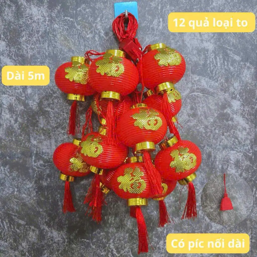 DÂY ĐÈN LED CHỮ PHÚC TO