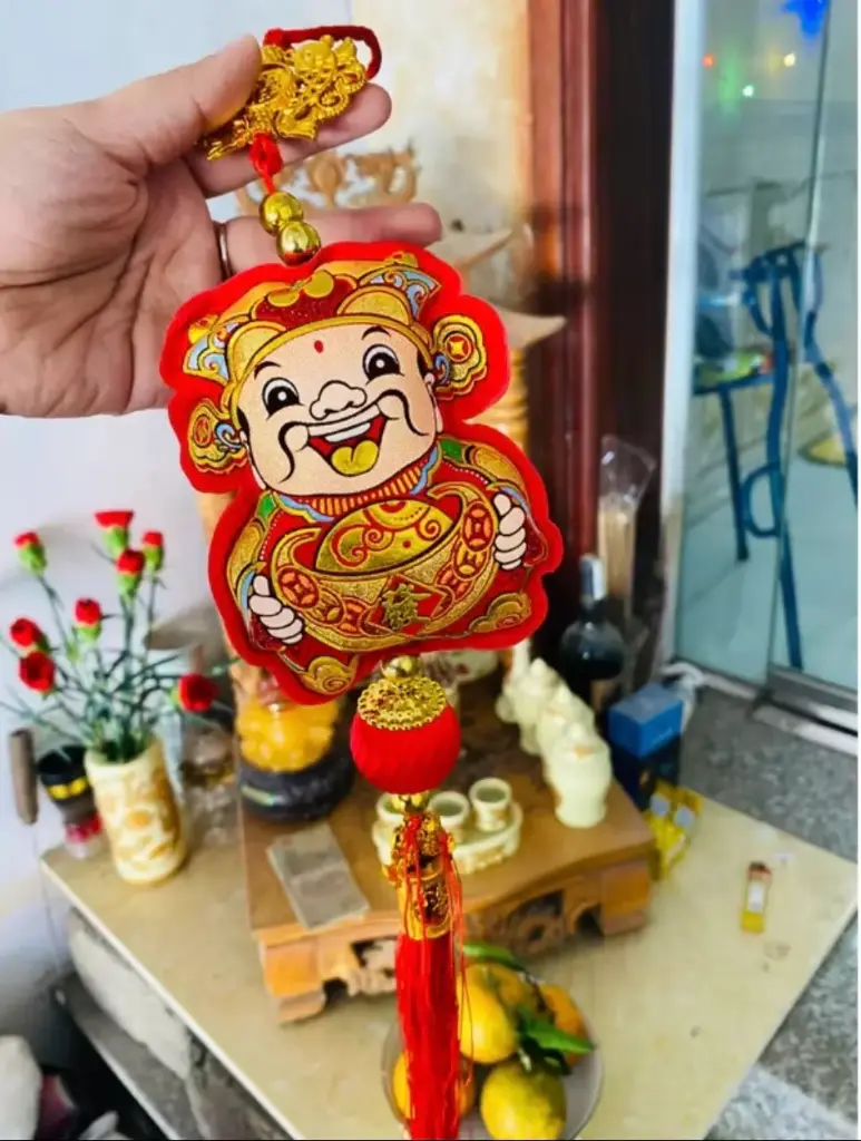 TREO ĐƠN CẦU ĐỎ THẦN TÀI