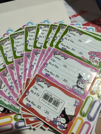 [P0199] NHÃN VỞ STICKER