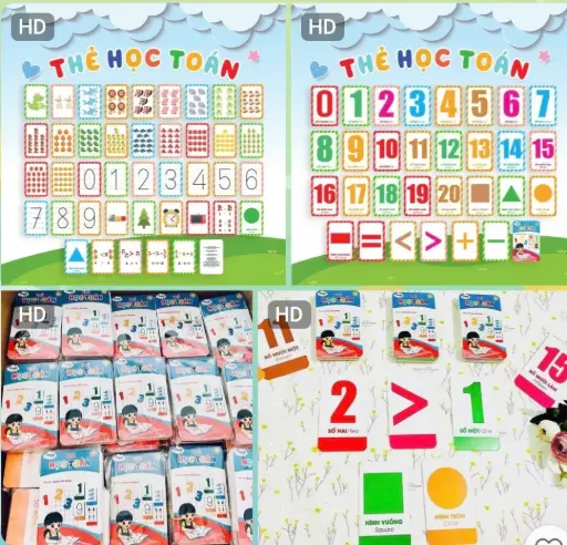 [P0208] THẺ HỌC TOÁN