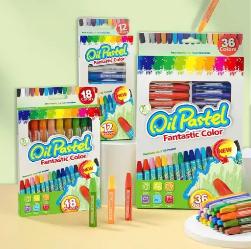 [P0240] hộp màu sáp 12M