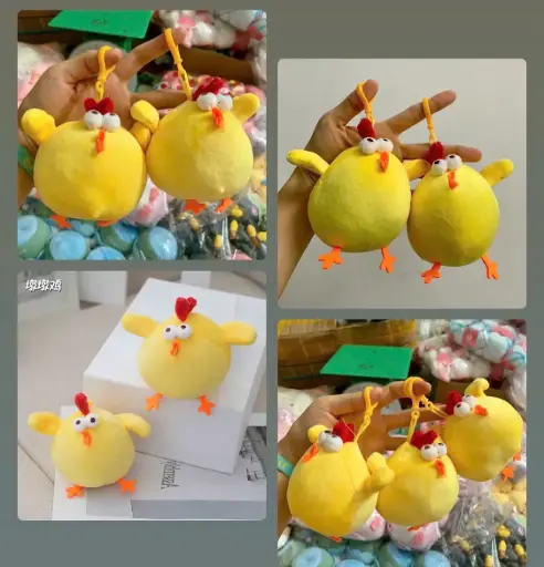 [P0304] MÓC KHOÁ GÀ BÔNG