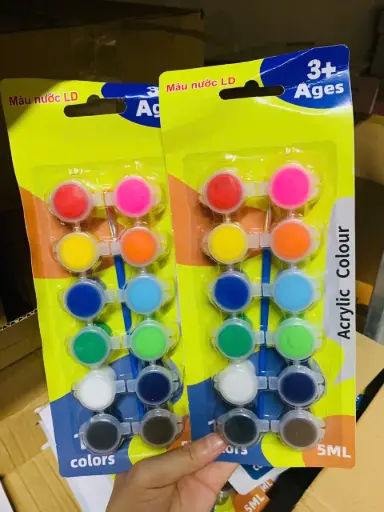 [P0347] MÀU NƯỚC ACRYLIC 12M 5ML