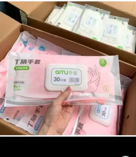 [P0368] HỘP BAO TAY CAO SU